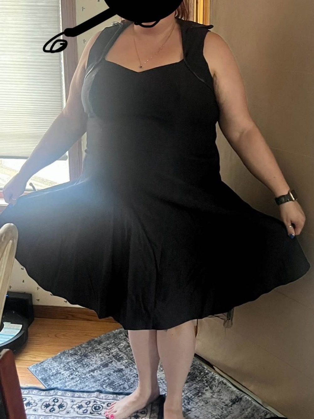 Maleficent movie little black dress